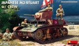 ミニアート[MA35454]1/35 日本 M3スチュアート　w/クルー