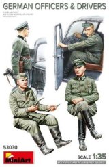 ミニアート[MA53030]1/35 ドイツ軍将校と運転手　フィギュア4体入