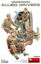 ミニアート[MA53052]1/35 連合軍ドライバー　フィギュア4体入