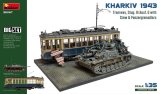 ミニアート[MA36067]1/35 ハリコフ 1943: 路面電車＆三号突撃砲G型w/クルー【ビッグセット】