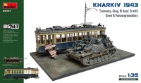 ミニアート[MA36067]1/35 ハリコフ 1943: 路面電車＆三号突撃砲G型w/クルー【ビッグセット】