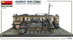 画像4: ミニアート[MA36067]1/35 ハリコフ 1943: 路面電車＆三号突撃砲G型w/クルー【ビッグセット】