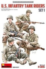 ミニアート[MA35407]1/35 米国戦車跨乗兵セット1