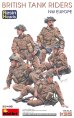画像1: ミニアート[MA35496]1/35 イギリス戦車跨乗兵(西ヨーロッパ) 頭部レジン製 (1)