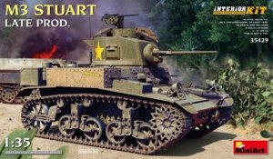 画像1: ミニアート[MA35429]1/35 M3 スチュアート 後期型　フルインテリア (1)