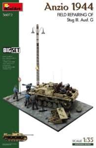 画像1: ミニアート[MA36072]1/35 アンツィオ1944 III号突撃砲G型 現場補修　ビッグセット (1)