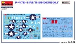 画像2: ミニアート[MA48037]1/48 P-47D-11RE サンダーボルト ベーシックキット