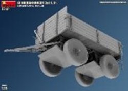 画像5: ミニアート[MA35487]1/35 ゾンダランハンガーOst 1.5t. ドイツ製カーゴトレーラー