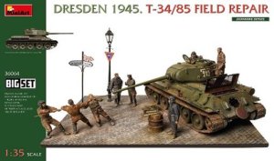 画像1: ミニアート[MA36064]1/35 T-34/85 路上修理 ビッグセット (1)