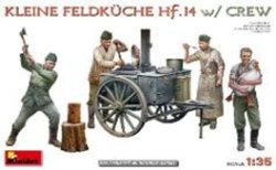 画像1: ミニアート[MA53011]1/35 小型野戦厨房 Hf.14 w/作業員フィギュア4体