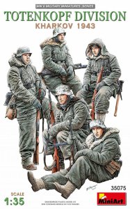 画像1: ミニアート[MA35075]1/35 トーテンコップ師団兵5体入（ハリコフ攻防戦1943） (1)