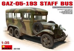 画像1: ミニアート[MA35156]1/35　GAZ-05-193スタッフバス