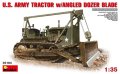 ミニアート[MA35184]1/35 アメリカ軍トラクター アングルドーザーブレード付