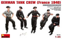 ミニアート[MA35191]1/35 ドイツ戦車兵（フランス1940）５体入