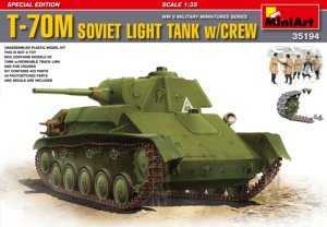 画像1: ミニアート[MA35194]1/35　T-70Mソビエト戦車兵５体付 (1)