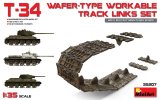 ミニアート[MA35207]1/35 T-34戦車用ウェハータイプ履帯セット（連結可動式）