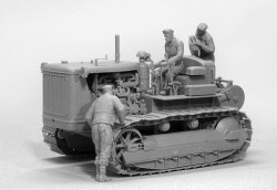 画像4: ミニアート[MA35225]1/35 米軍トラクター牽引ウインチ付 兵士３体付