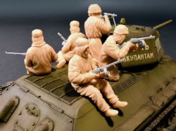 画像5: ミニアート[MA35226]1/35 ソビエト突撃歩兵（冬季迷彩服仕様）5体入