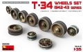 ミニアート[MA35239]1/35 T-34ホイールセット（1942〜43生産）