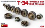 ミニアート[MA35239]1/35 T-34ホイールセット（1942〜43生産）