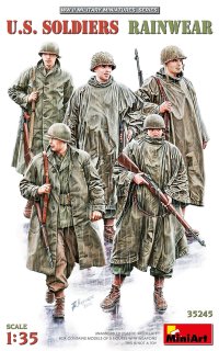 ミニアート[MA35245]1/35 米国兵士 レインウェア着用 (5体入り)