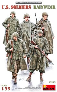画像1: ミニアート[MA35245]1/35 米国兵士 レインウェア着用 (5体入り) (1)