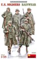 画像1: ミニアート[MA35245]1/35 米国兵士 レインウェア着用 (5体入り) (1)