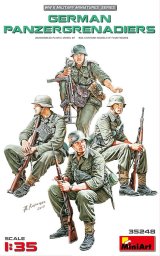 ミニアート[MA35248]1/35 ドイツ擲弾兵戦車部隊４体入