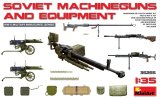 ミニアート[MA35255]1/35 ソビエト軍機関銃＆装備品
