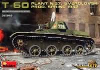 ミニアート[MA35260]1/35 T-60(第37工場,スベルドロフスク製1942年春)フルインテリア