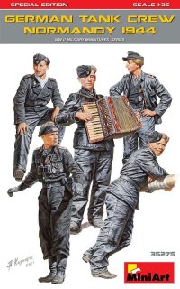 ミニアート[MA35275]1/35  ドイツ戦車兵（ノルマンディ1944）5体入　特別版
