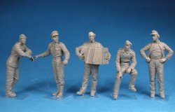 画像2: ミニアート[MA35275]1/35  ドイツ戦車兵（ノルマンディ1944）5体入　特別版