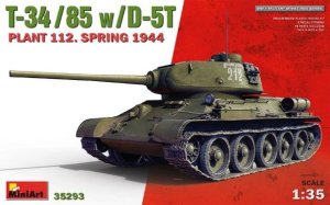 画像1: ミニアート[MA35293]1/35T-34-85 w/D-5T  第112工場製 （1944年春） (1)