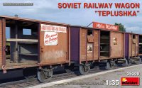 ミニアート[MA35300]1/35　ソビエト製ストーブ貨車“TEPLUSHKA”