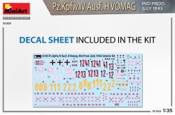 画像2: ミニアート[MA35305]1/35 IV号戦車 H型Vomag社製. 中期型 (1943年7月) フルインテリア
