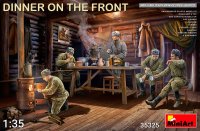 ミニアート[MA35325]1/35 前線で夕食を取る兵士５体入