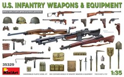 画像1: ミニアート[MA35329]1/35　アメリカ軍歩兵用武器＆装備品セット