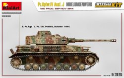 画像2: ミニアート[MA35339]1/35　IV号戦車J型ニーベルンゲン工場製中期型 フルインテリア(内部再現)