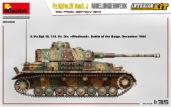 画像6: ミニアート[MA35339]1/35　IV号戦車J型ニーベルンゲン工場製中期型 フルインテリア(内部再現)