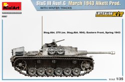 画像5: ミニアート[MA35367]1/35 III号突撃砲G型1943年3月アルケット社製 w/冬季用履帯 フルインテリア