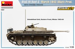 画像7: ミニアート[MA35367]1/35 III号突撃砲G型1943年3月アルケット社製 w/冬季用履帯 フルインテリア