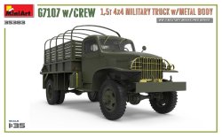 画像11: ミニアート[MA35383]1/35　G7107  1.5t 4X4 カーゴトラック w/METAL BODY　（クルーフィギュア付）