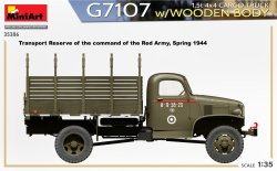 画像4: ミニアート[MA35386]1/35　1.5t 4x4 G7107 カーゴトラック w/木製ボディ