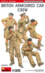 ミニアート[MA35387]1/35 イギリス装甲車クルー特別版