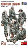 ミニアート[MA35397]1/35 トーテンコップ師団兵（ハリコフ攻防戦1943）フィギュア5体 レジン製ヘッド付
