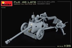 画像10: ミニアート[MA35409]1/35 ドイツ 7.5cm対戦車砲 PaK 40 後期型 精鋭砲兵連隊