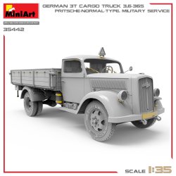 画像2: ミニアート[MA35442]1/35 ドイツ製3tカーゴトラック3.6-36S 通常荷台タイプ 軍用