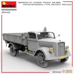 画像11: ミニアート[MA35442]1/35 ドイツ製3tカーゴトラック3.6-36S 通常荷台タイプ 軍用