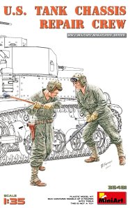 画像1: ミニアート[MA35481]1/35 米戦車シャーシ 修理クルー (1)