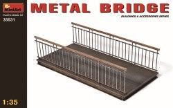 画像1: ミニアート[MA35531]鉄製の橋　ジオラマアクセサリー